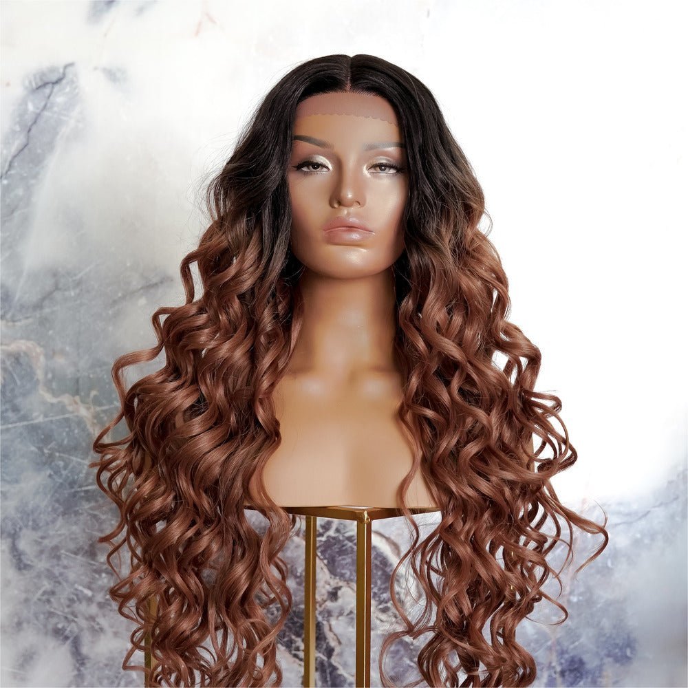 KEHLANI Ombre 30" Lace Front Wig - Milk & Honey Wigs