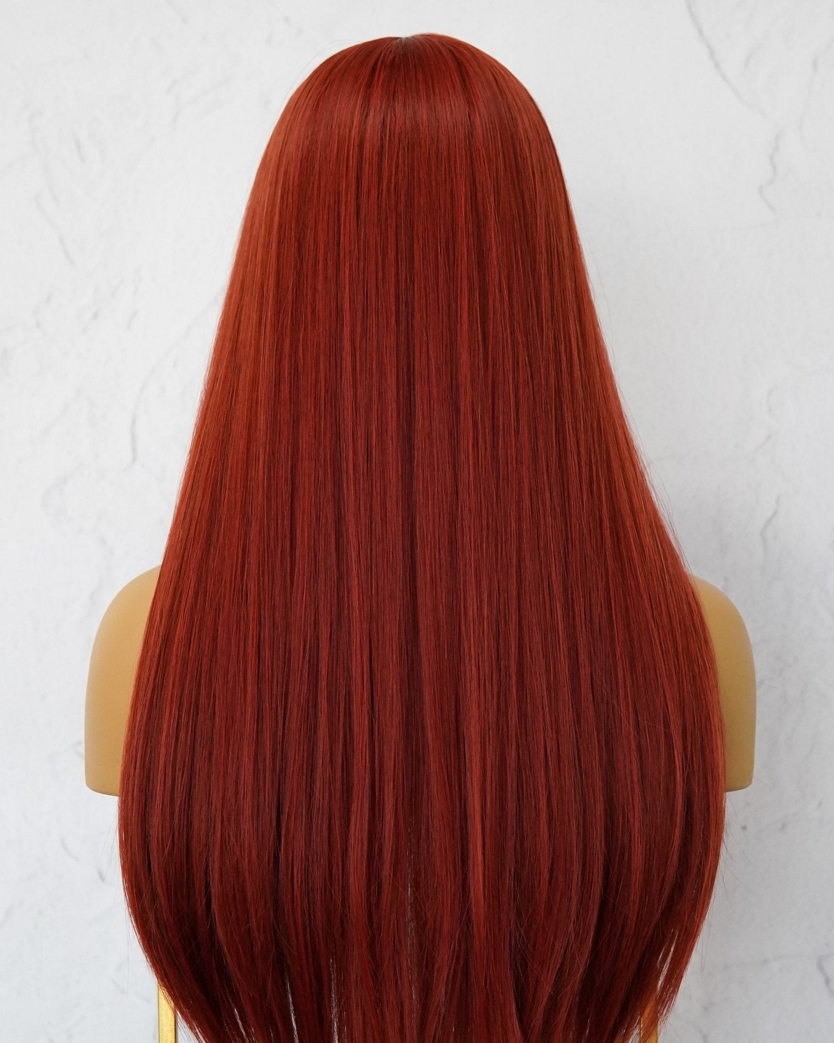 KERRY Red Fringe Wig - Milk & Honey Wigs