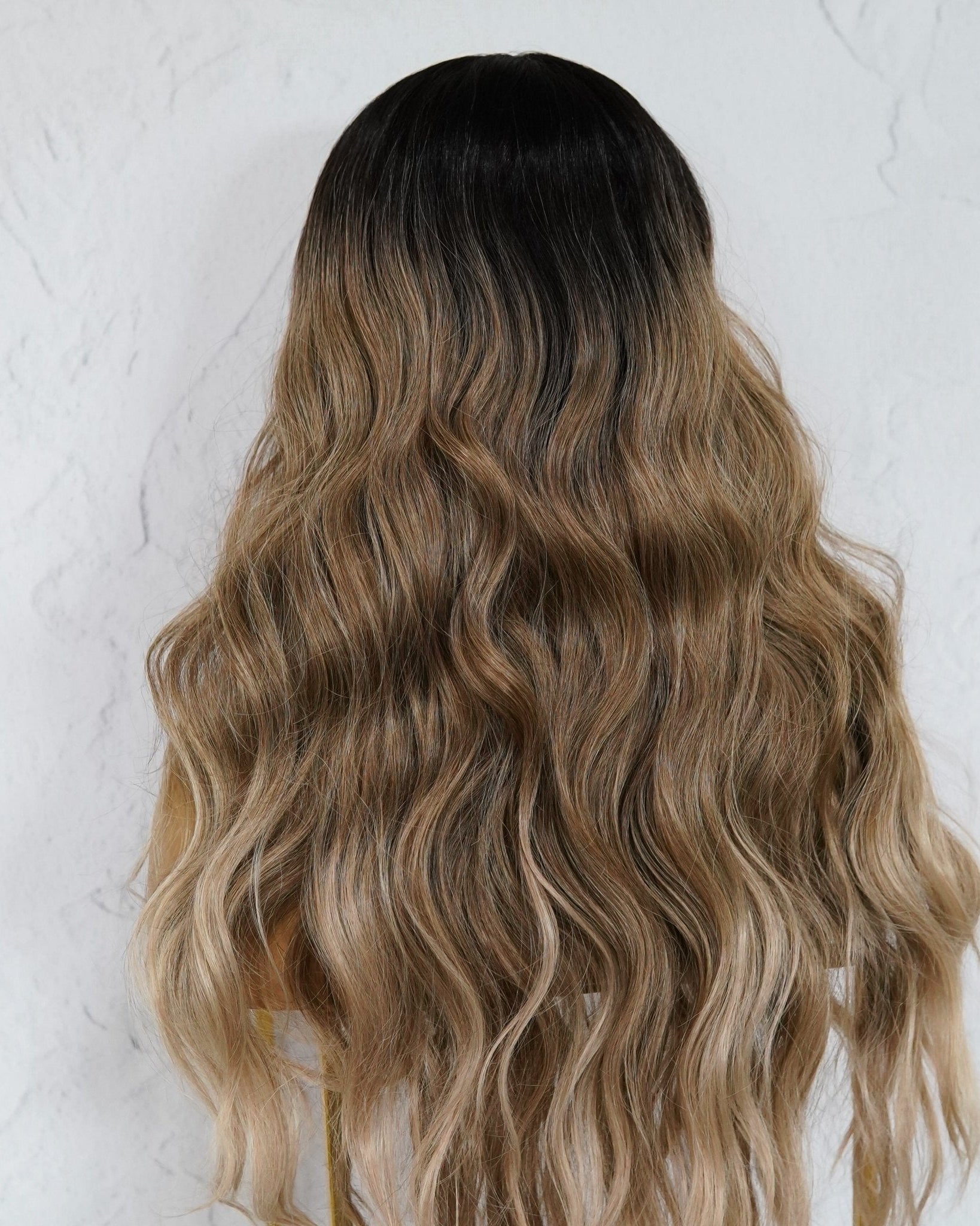 KORA Ombre Brown Lace Front Wig - Milk & Honey Wigs