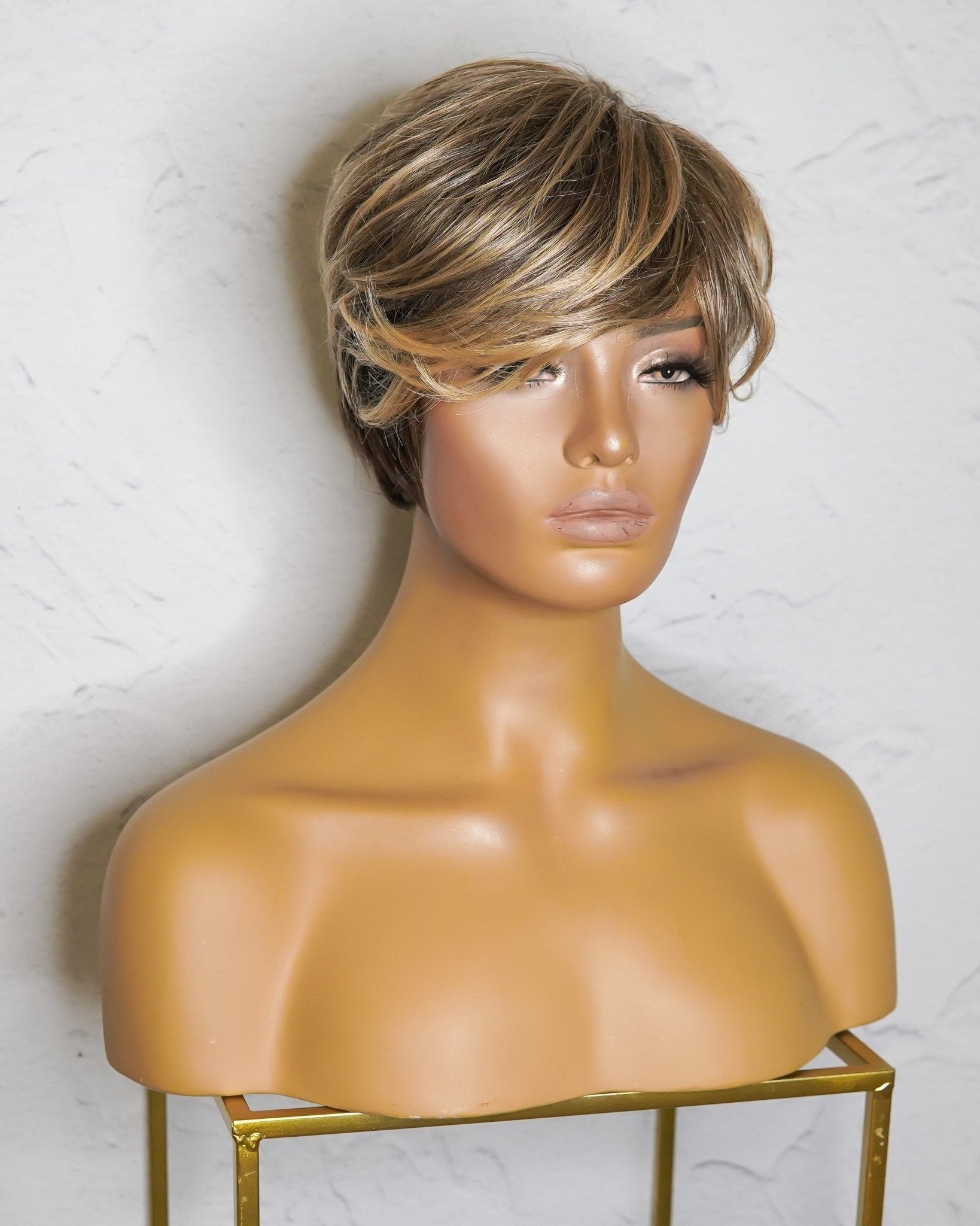 KRIS Caramel Fringe Wig - Milk & Honey Wigs