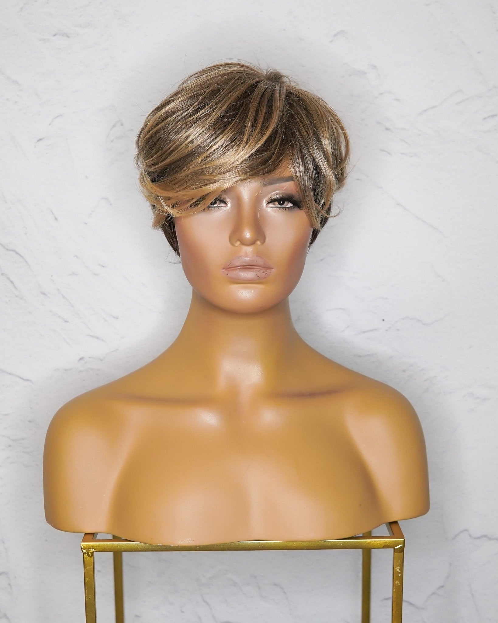 KRIS Caramel Fringe Wig - Milk & Honey Wigs