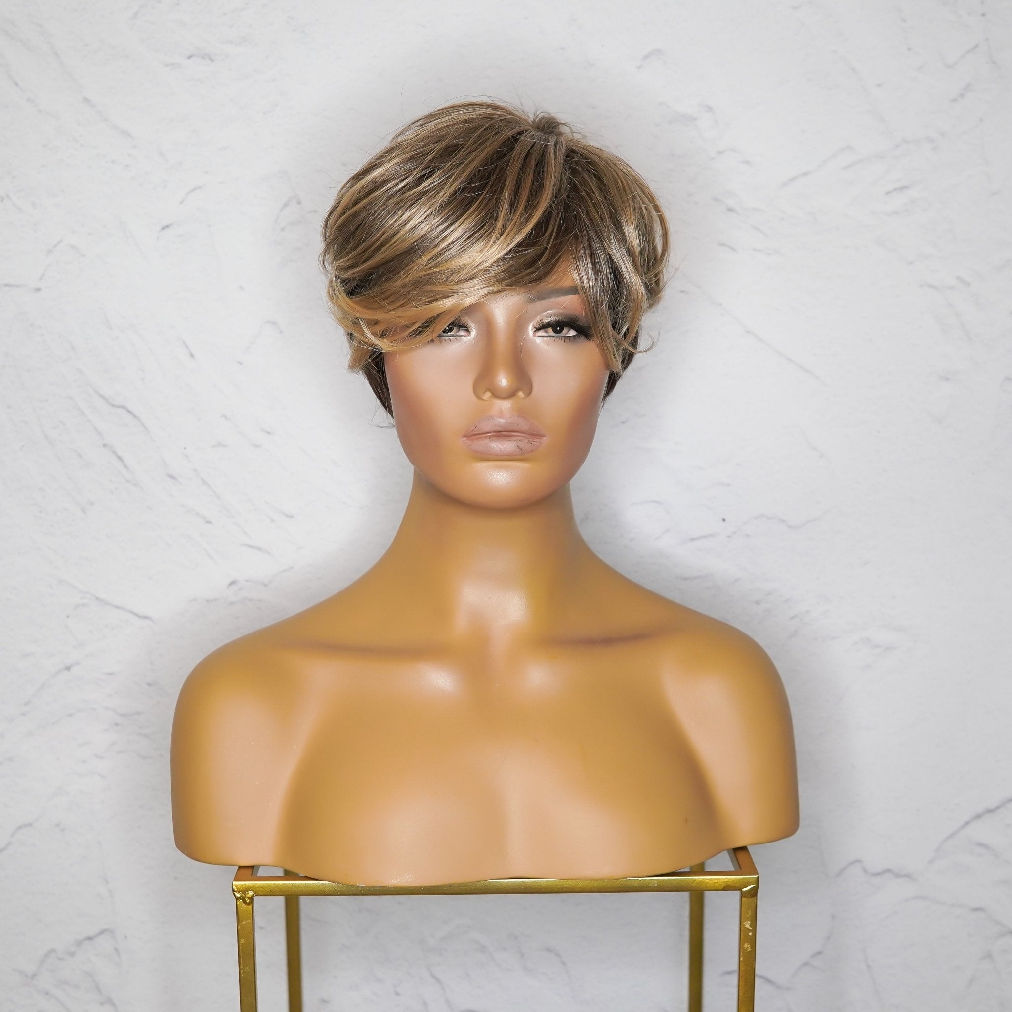 KRIS Caramel Fringe Wig - Milk & Honey Wigs