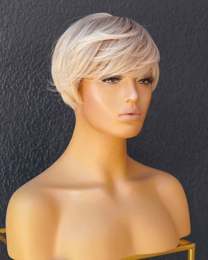 KRIS Ombre Blonde Fringe Wig - Milk & Honey Wigs