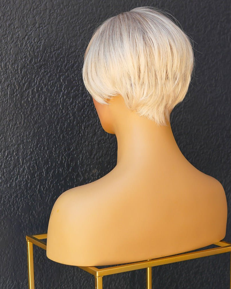 KRIS Ombre Blonde Fringe Wig - Milk & Honey Wigs