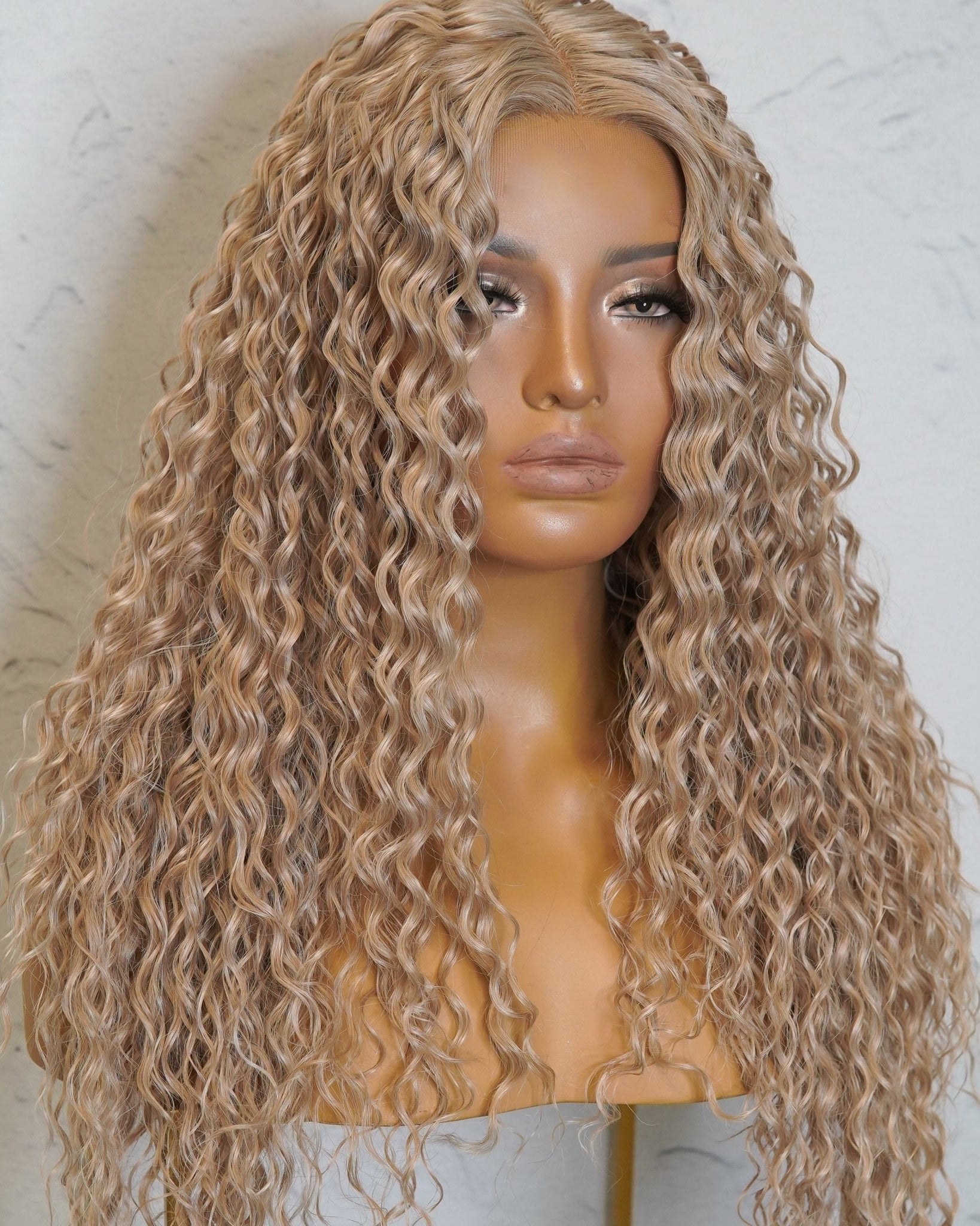 LALA Blonde Lace Front Wig - Milk & Honey Wigs