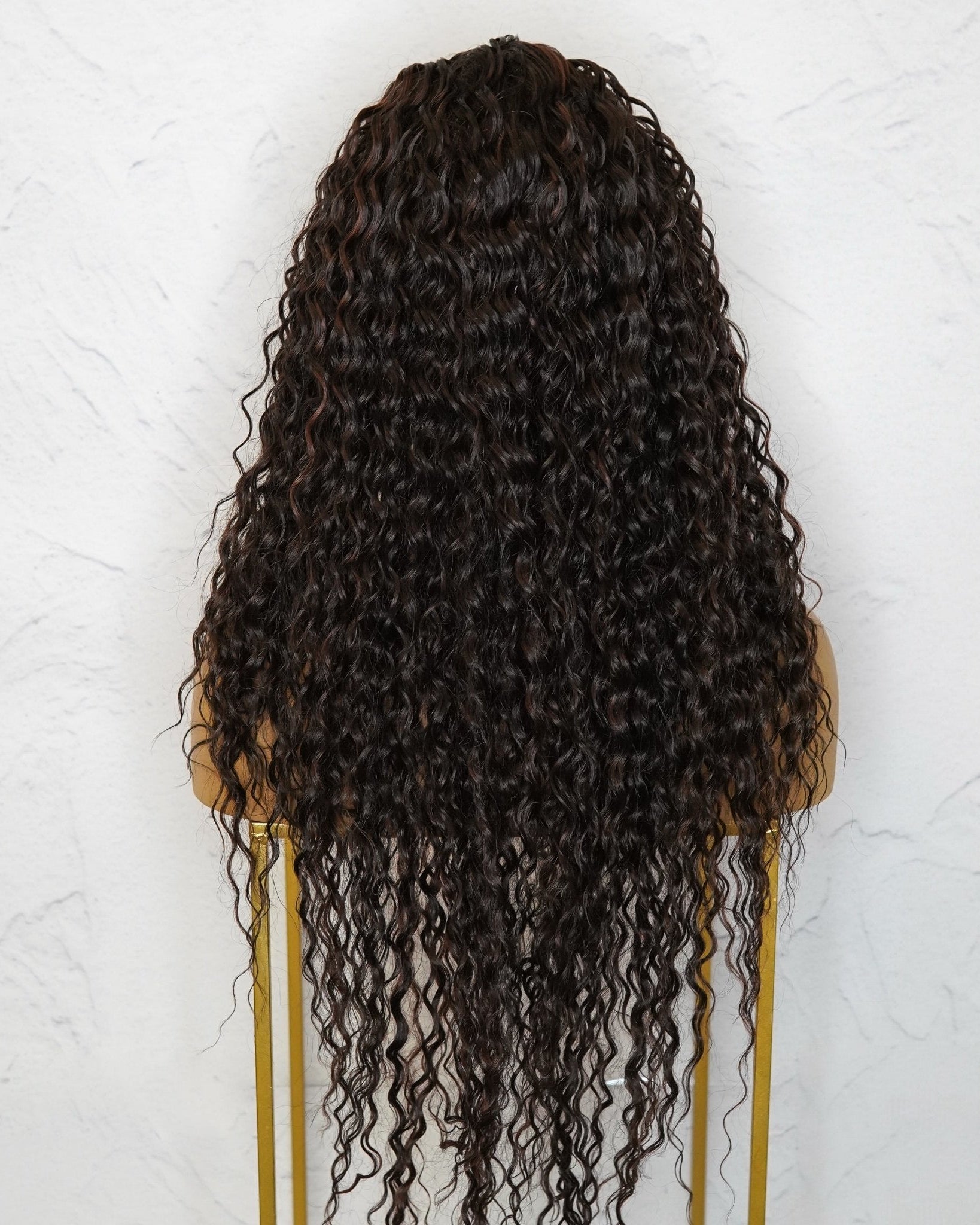 LALA Darkest Brown Lace Front Wig - Milk & Honey Wigs
