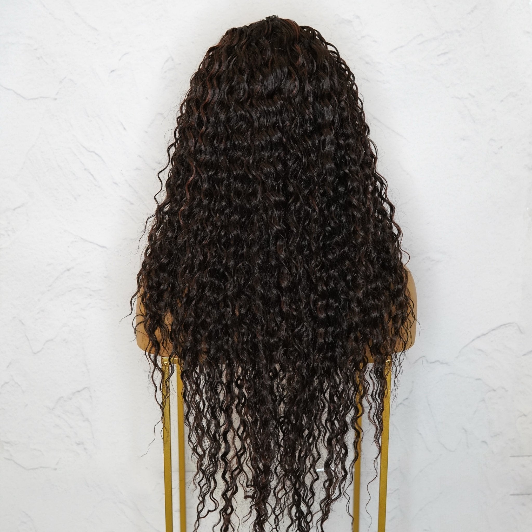 LALA Darkest Brown Lace Front Wig - Milk & Honey Wigs