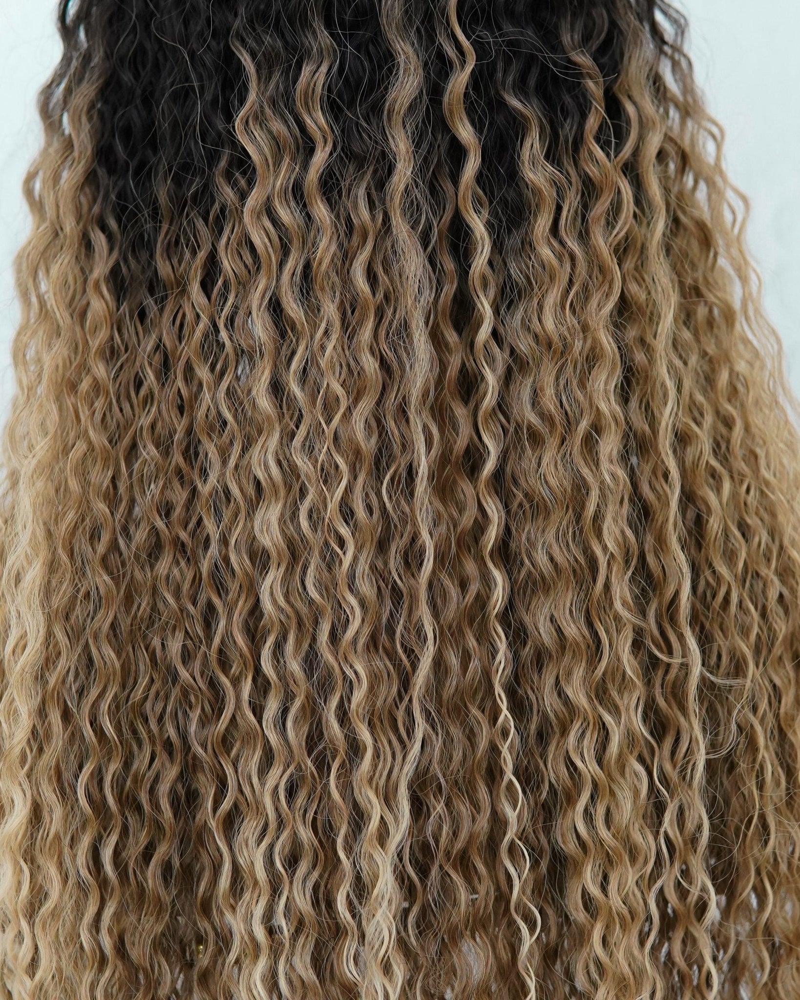 LALA Ombre Brown Lace Front Wig - Milk & Honey Wigs