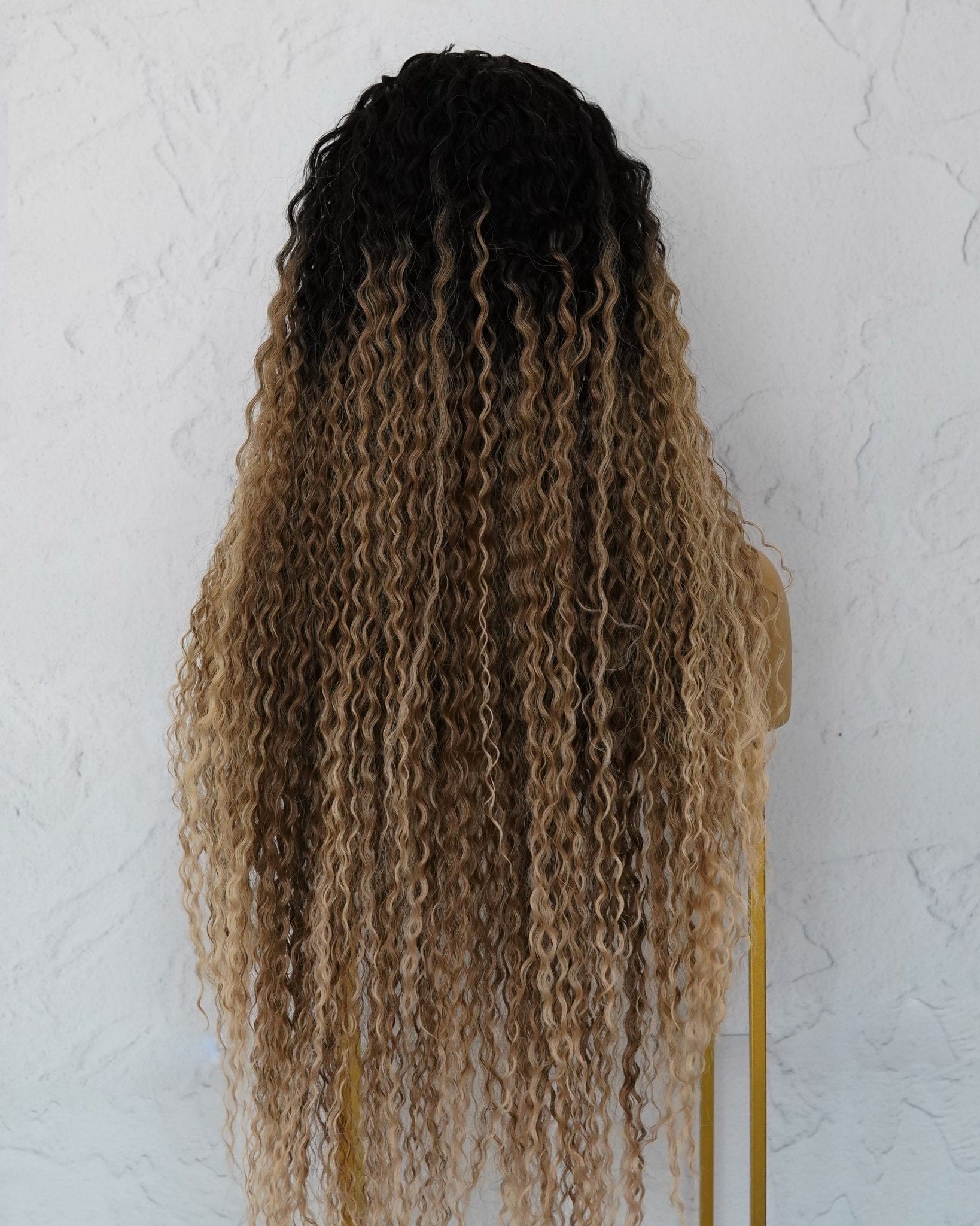 LALA Ombre Brown Lace Front Wig - Milk & Honey Wigs