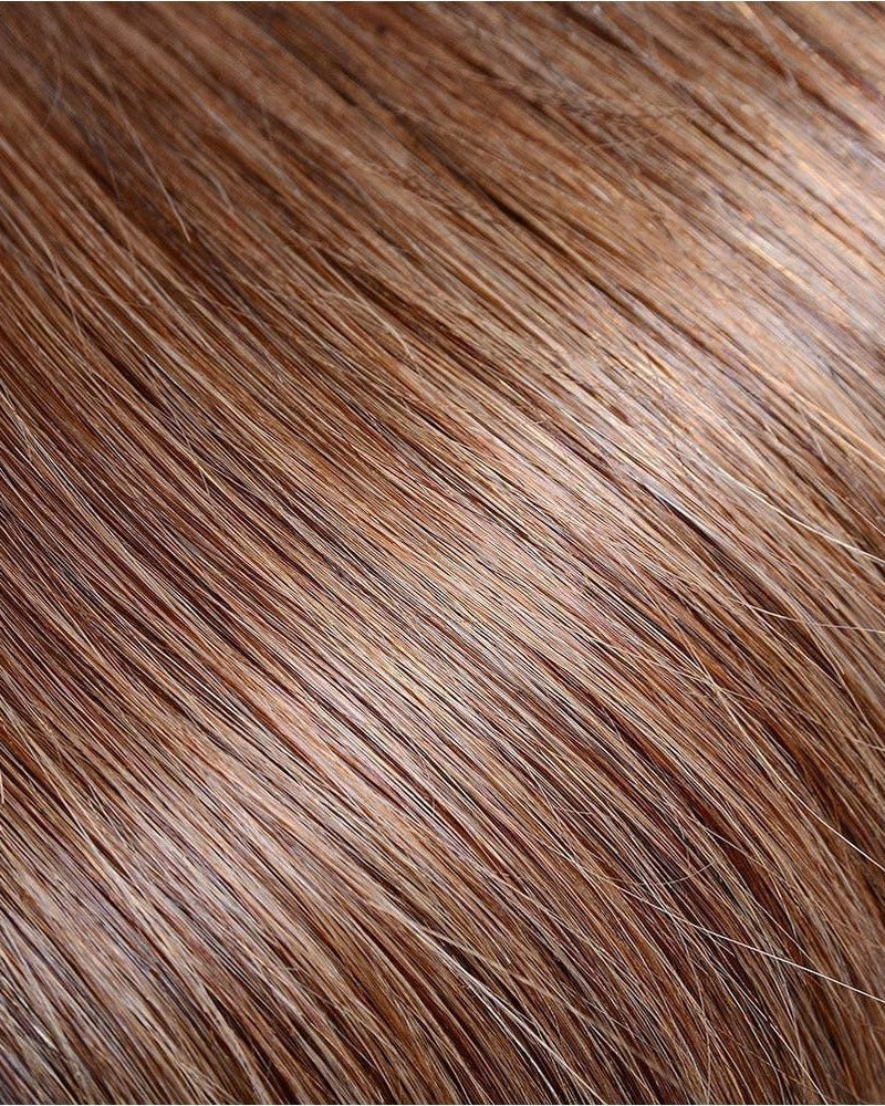LATTE (6) Human Hair Clip In - Milk & Honey Wigs