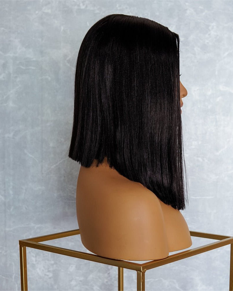 LAURA Black Lace Front Wig - Milk & Honey Wigs