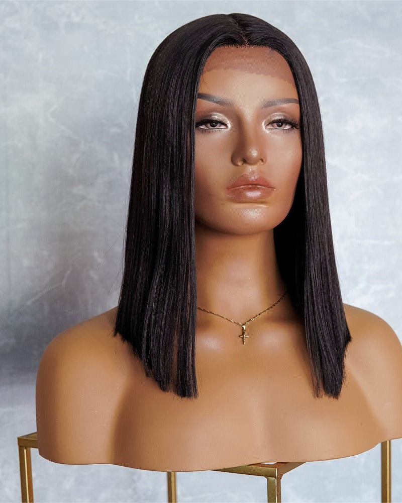 LAURA Black Lace Front Wig - Milk & Honey Wigs