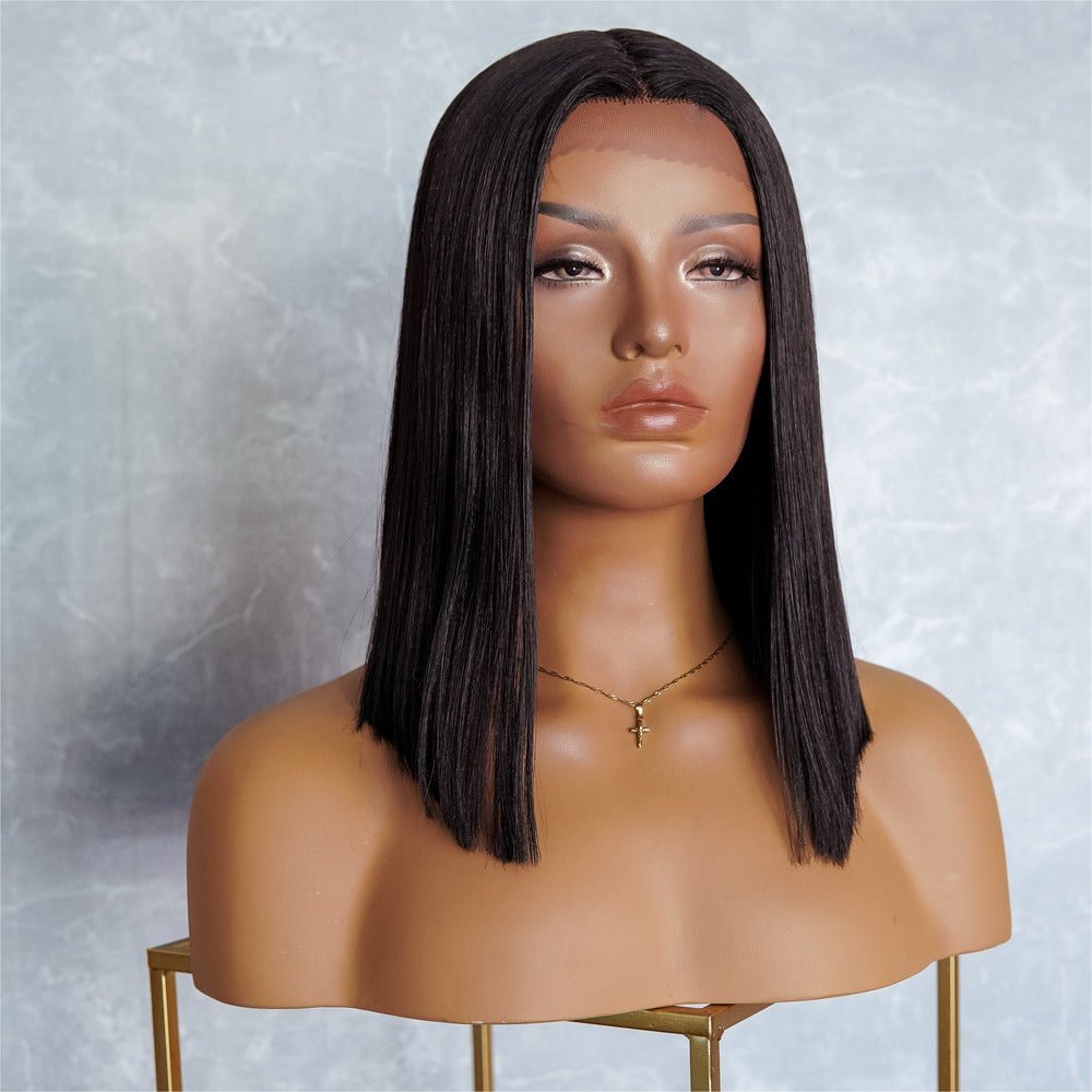 LAURA Black Lace Front Wig - Milk & Honey Wigs