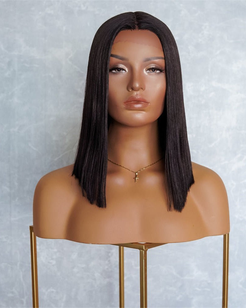 LAURA Black Lace Front Wig - Milk & Honey Wigs