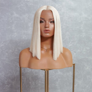 LAURA Blonde Lace Front Wig - Milk & Honey