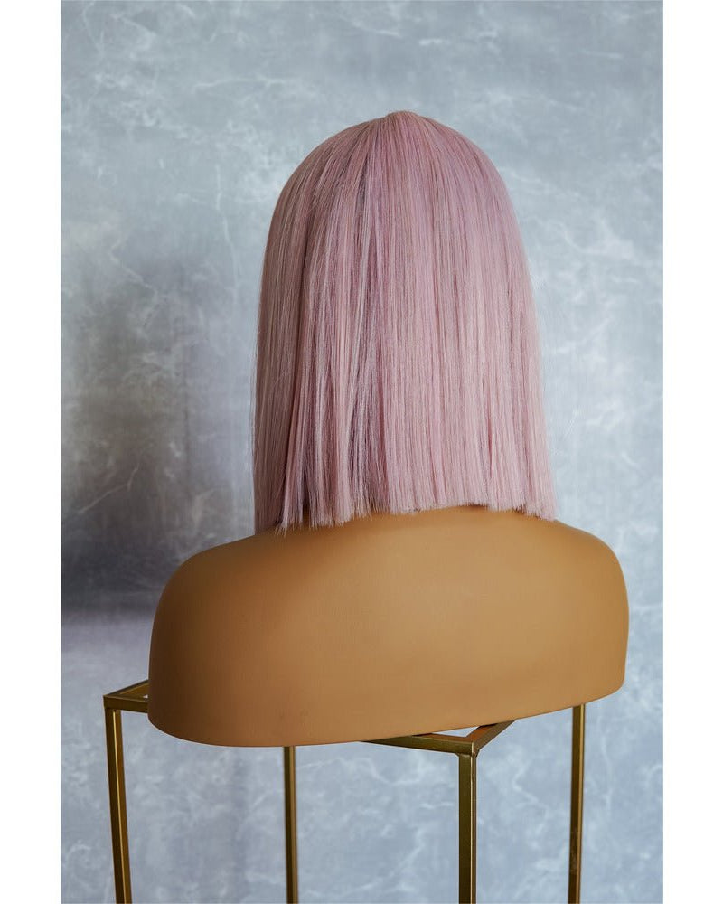 LAURA Pink Ombre Lace Front Wig - Milk & Honey Wigs