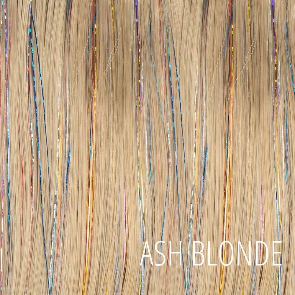 LEAHA synthetic glitter straight ponytail, 22 inch | Milk & Honey Wigs