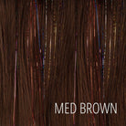 LEAHA Synthetic Glitter 22” Straight Ponytail - Milk & Honey Wigs