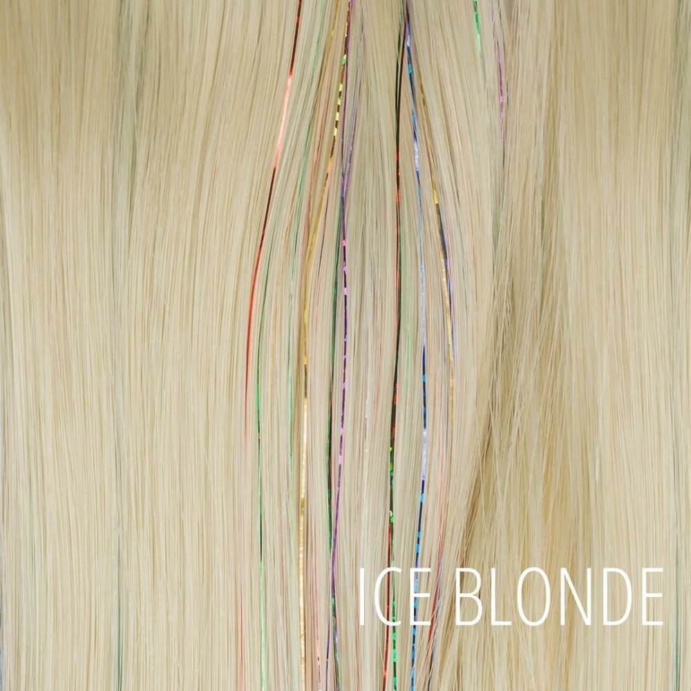 LEAHA Synthetic Glitter 22” Straight Ponytail - Milk & Honey Wigs