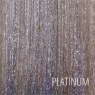 LEAHA Synthetic Glitter 22” Straight Ponytail - Milk & Honey Wigs