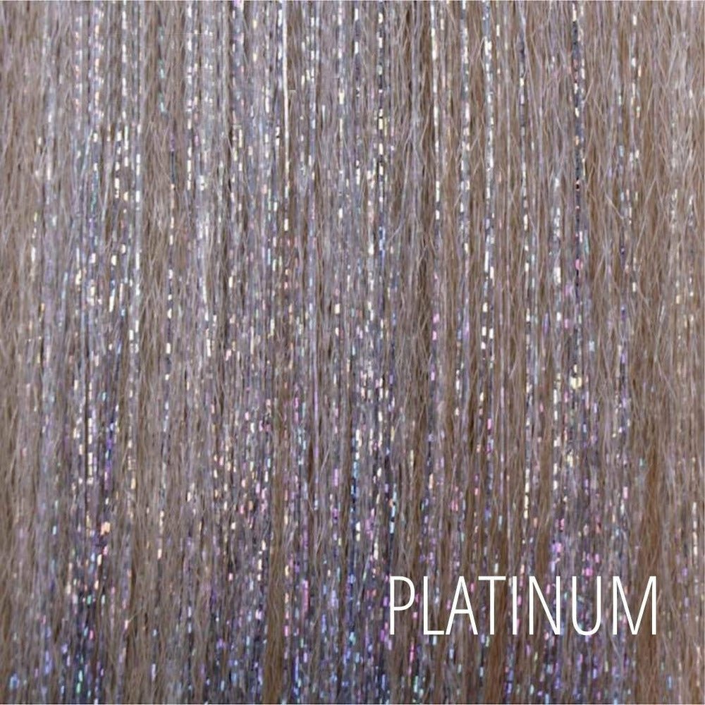 LEAHA Synthetic Glitter 22” Straight Ponytail - Milk & Honey Wigs