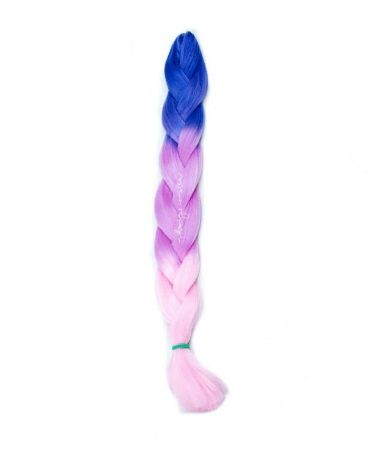 LIL' PONY THREE TONE OMBRÉ 32" - Milk & Honey Wigs