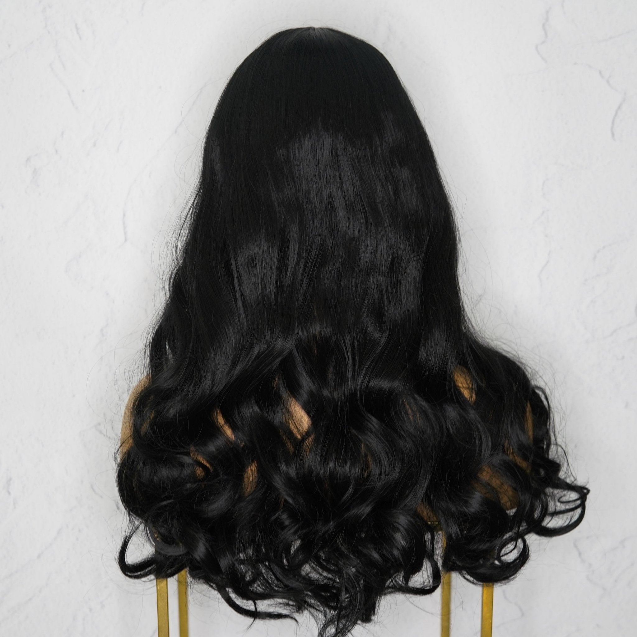 LILA Black Lace Front Wig ** SAMPLE - Milk & Honey Wigs