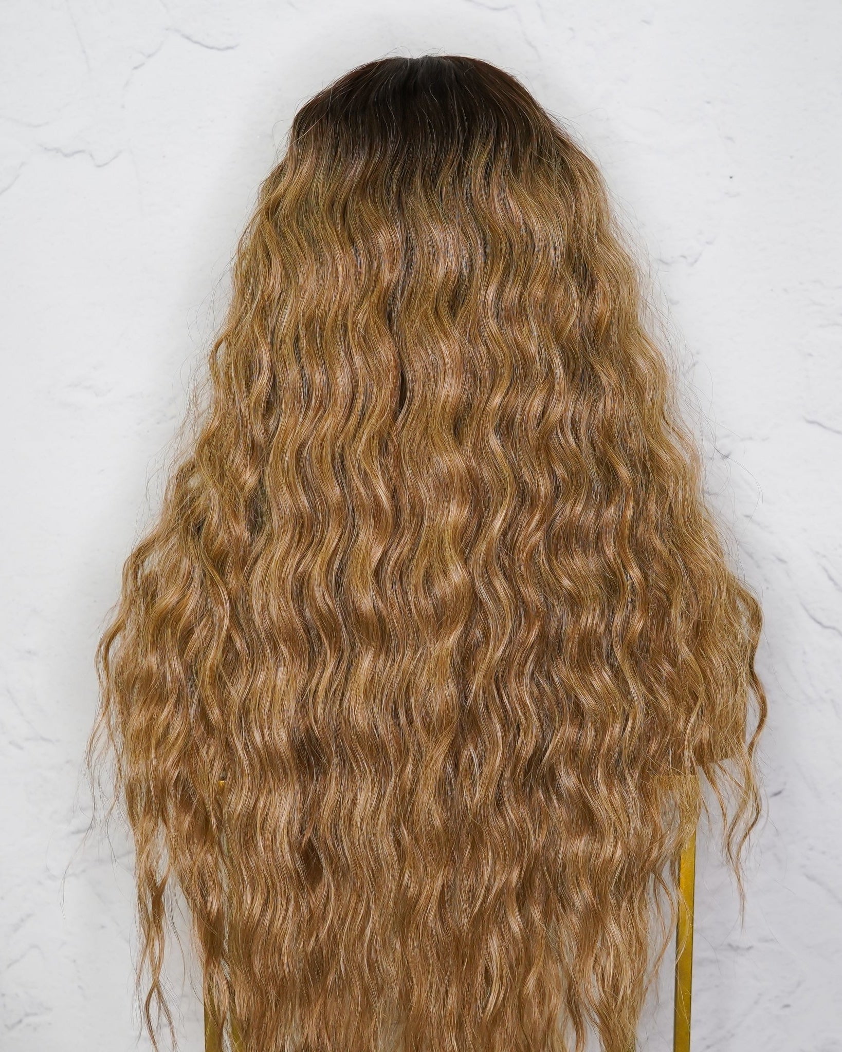 LILY 30" Ombre Lace Front Wig - Milk & Honey