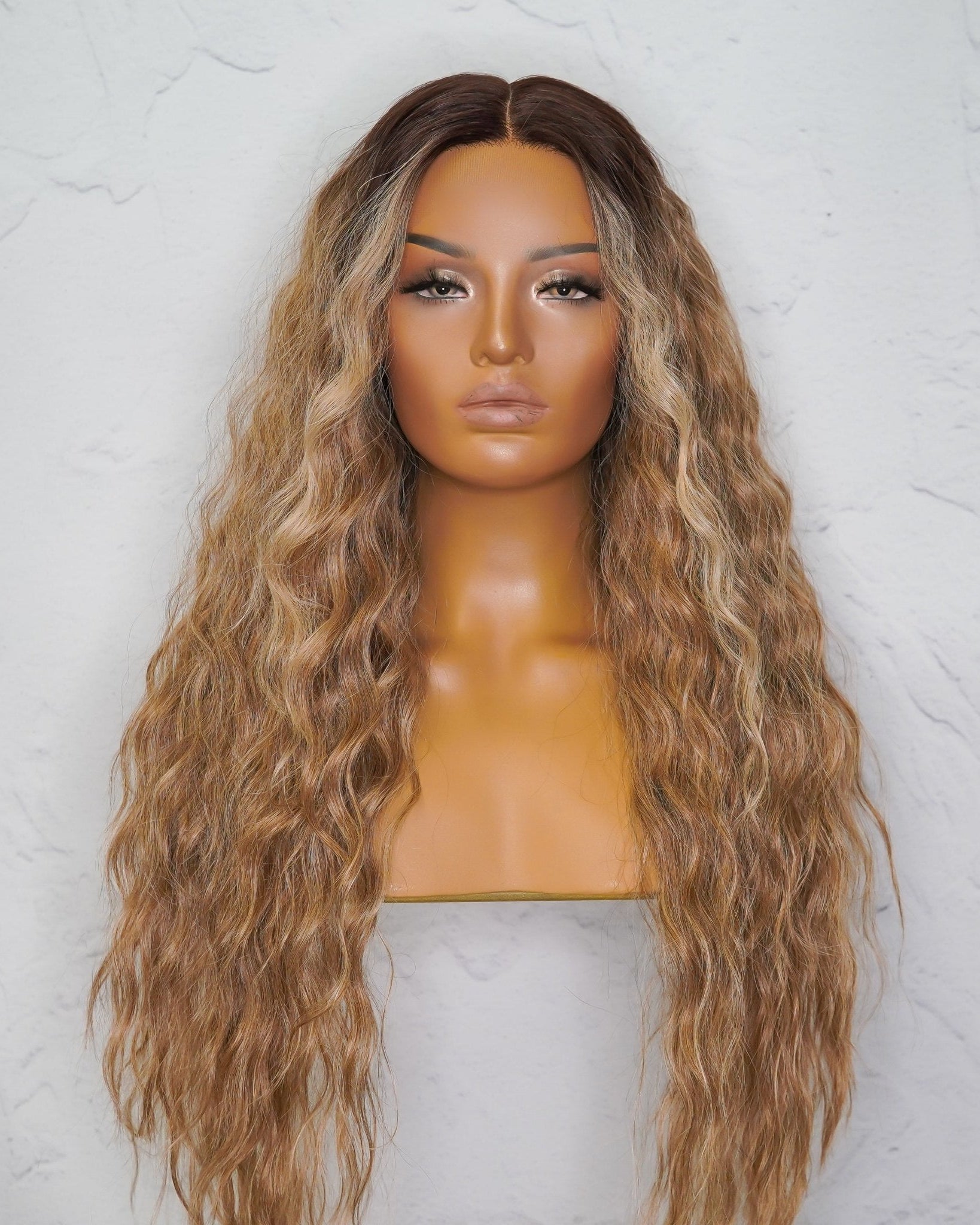 LILY 30" Ombre Lace Front Wig - Milk & Honey Wigs