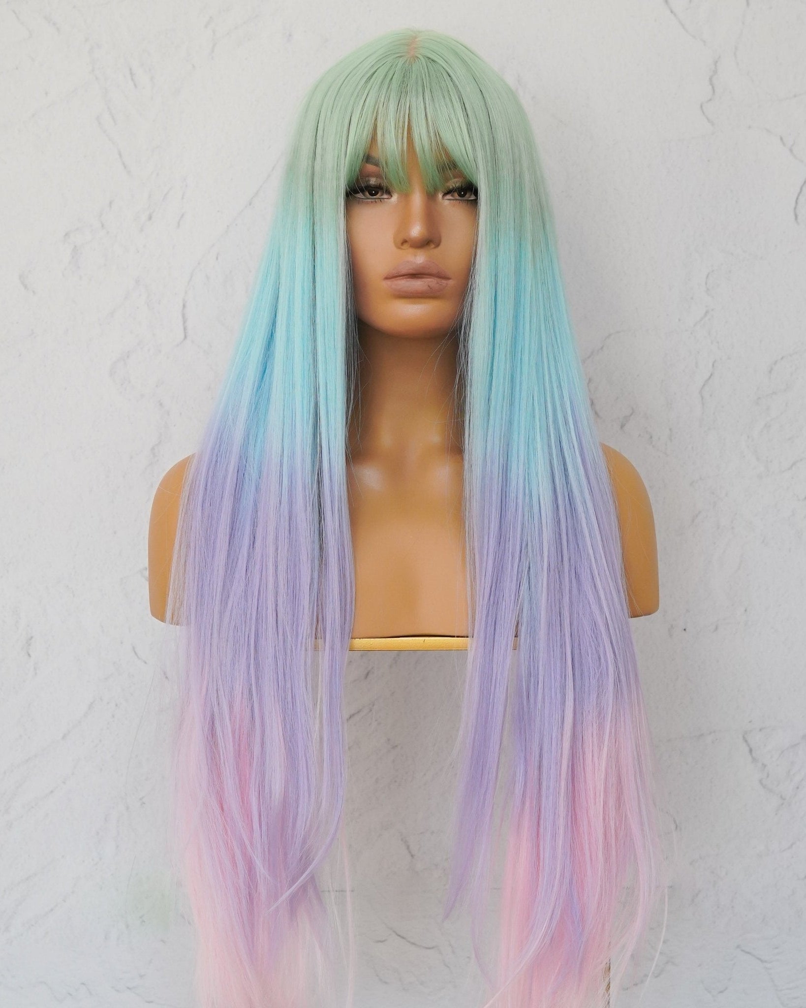 LIRA Rainbow Fringe Wig - Milk & Honey Wigs