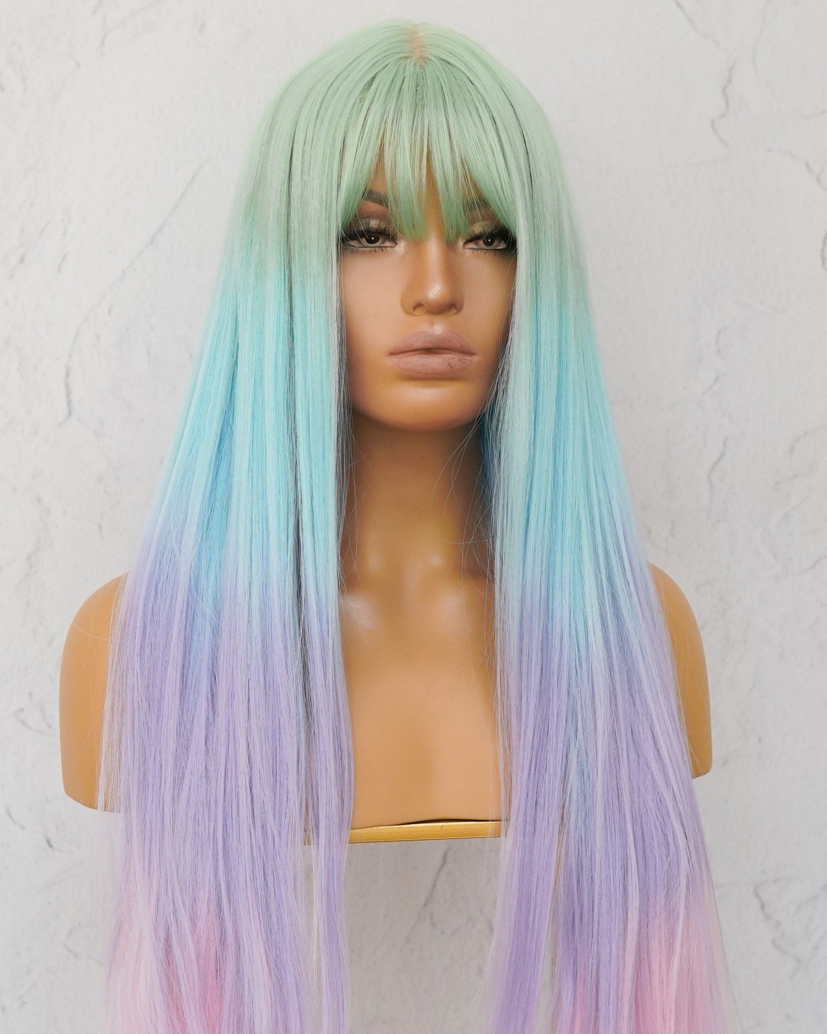 LIRA Rainbow Fringe Wig - Milk & Honey Wigs