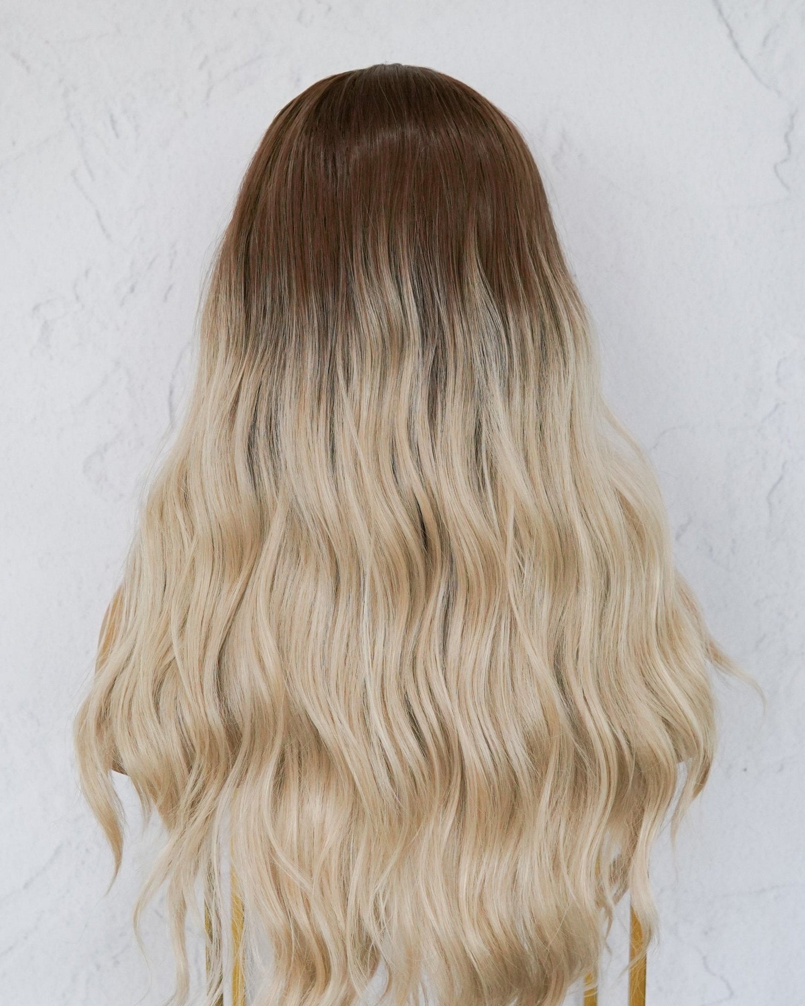 LOLA Ombre Brown Lace Front Wig - Milk & Honey Wigs