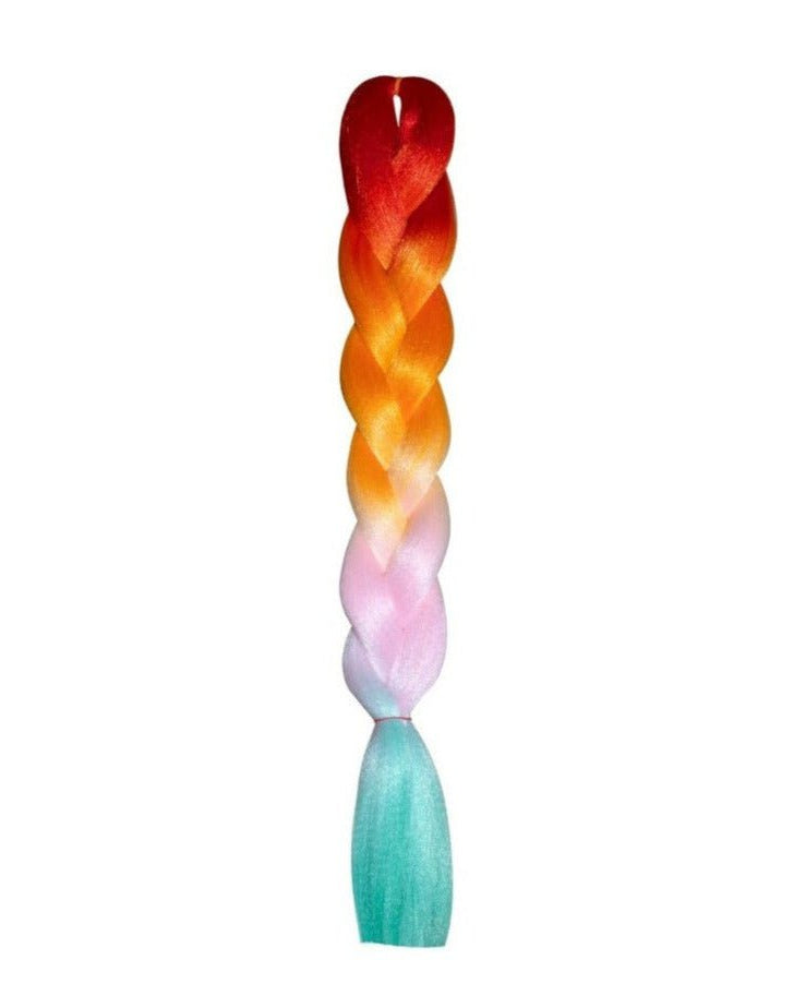 LOLLIPOP PASTEL RAINBOW OMBRÉ 24" - Milk & Honey Wigs