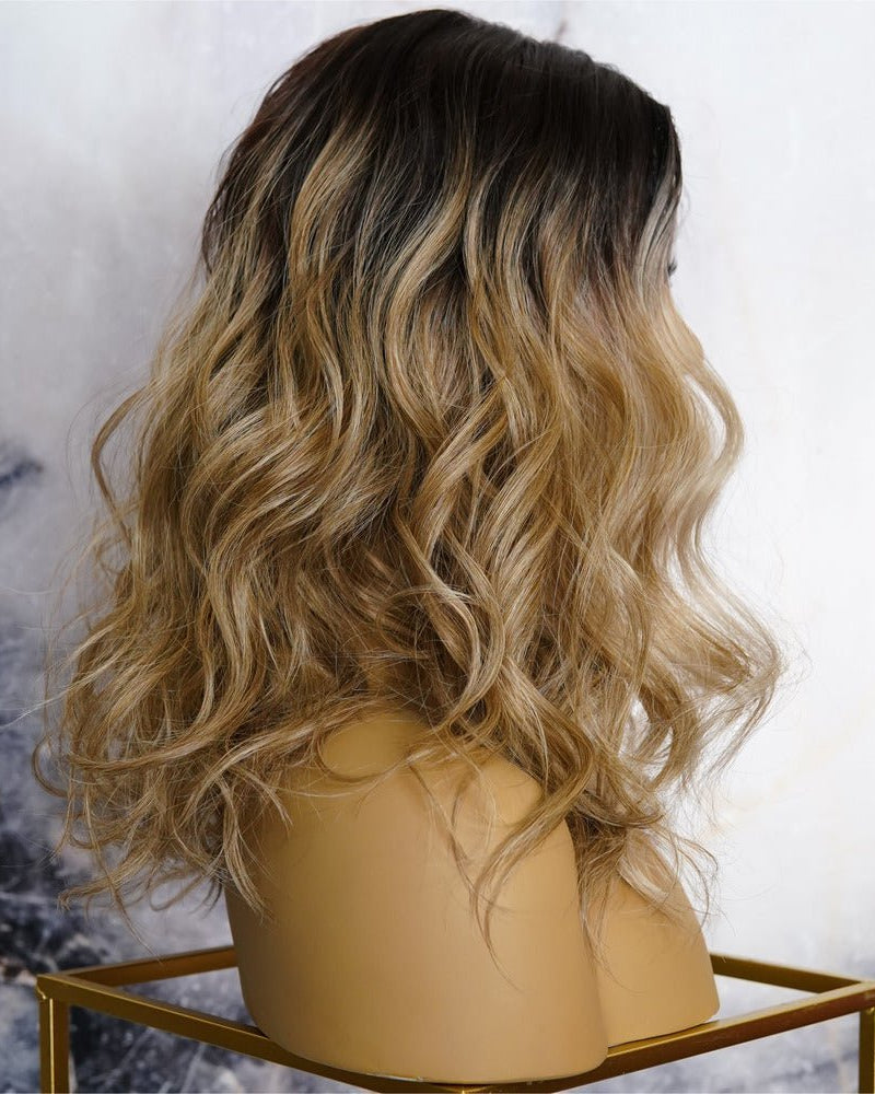 LUCY Caramel 16" Lace Front Wig - Milk & Honey Wigs