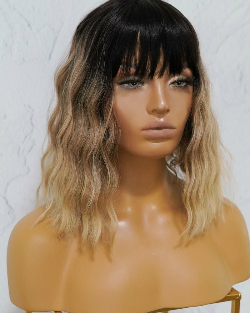 LUNA Ombre Fringe Wig - Milk & Honey Wigs