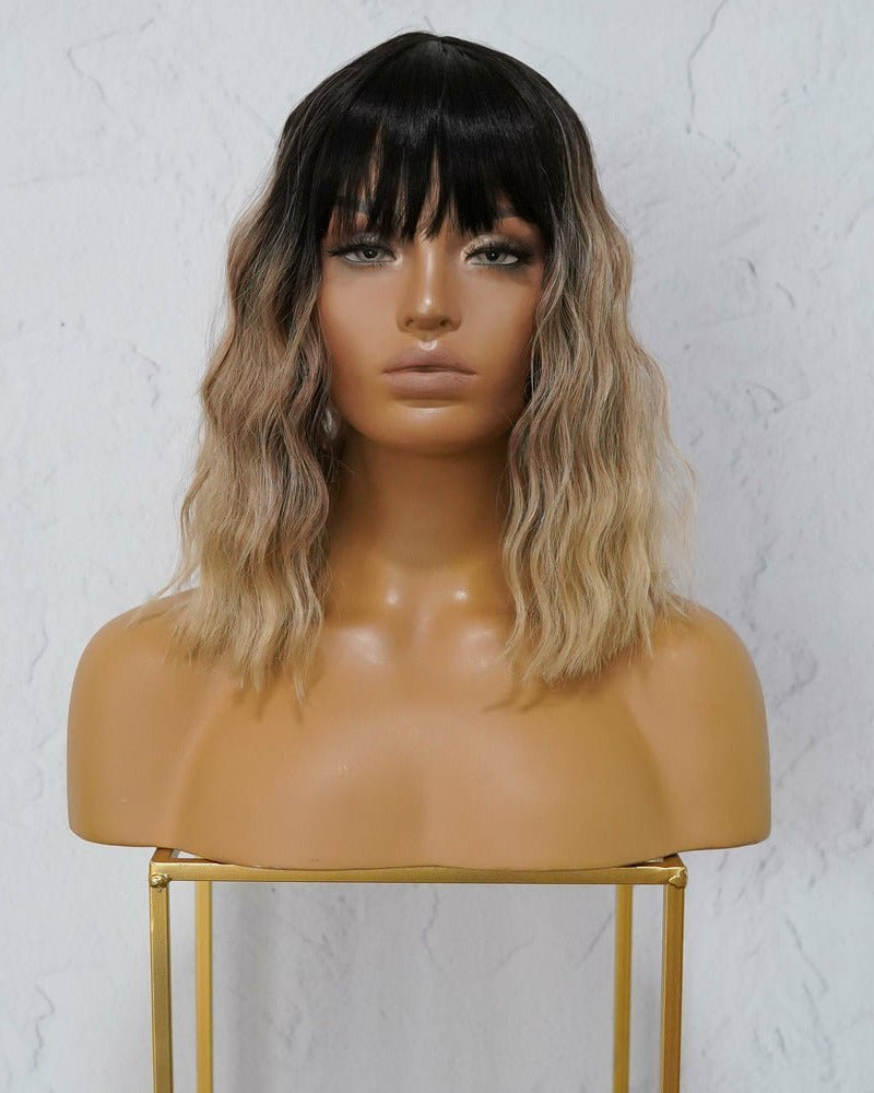 LUNA Ombre Fringe Wig - Milk & Honey Wigs
