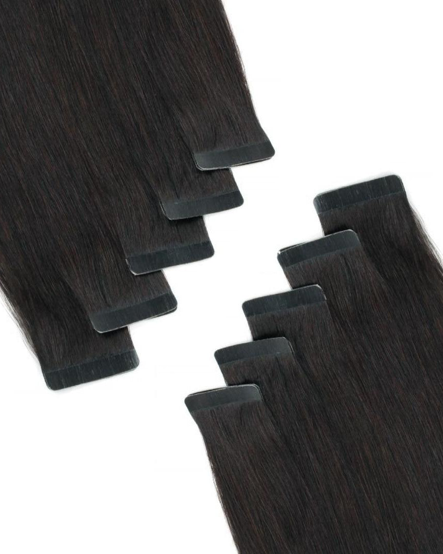 LUXE TAPES 40PC - COAL 1B (100G) ** READY TO SHIP ** - Milk & Honey Wigs