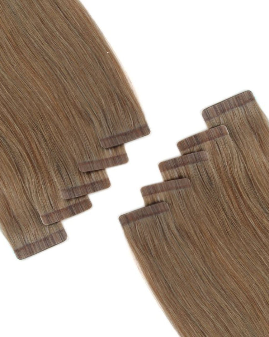 LUXE TAPES 40PC - MEDIUM BROWN 6 (100G) - Milk & Honey Wigs