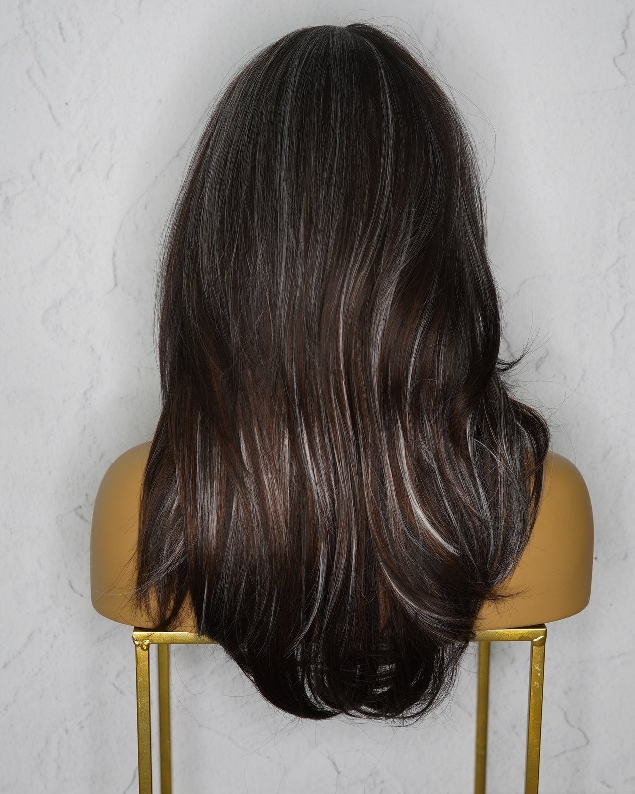 MATILDA Ash Black Fringe Wig - Milk & Honey Wigs