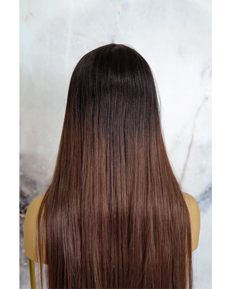 MEGAN MOCHA 30" Lace Front Wig - Milk & Honey Wigs