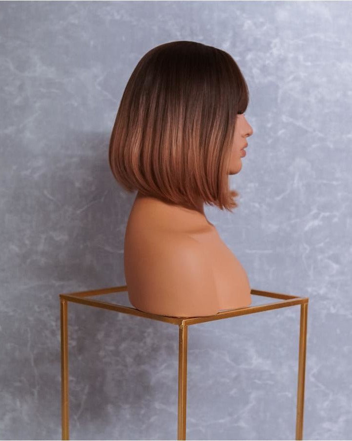 MIAH Ombre Fringe Bob Wig - Milk & Honey Wigs