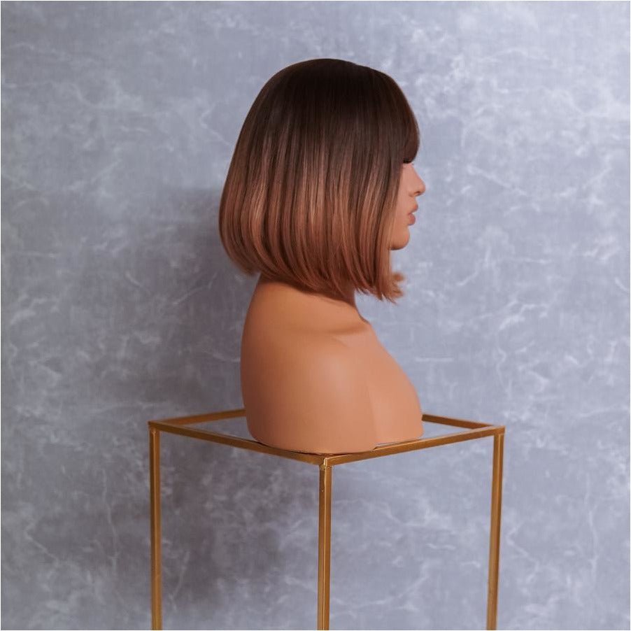 MIAH Ombre Fringe Bob Wig - Milk & Honey Wigs