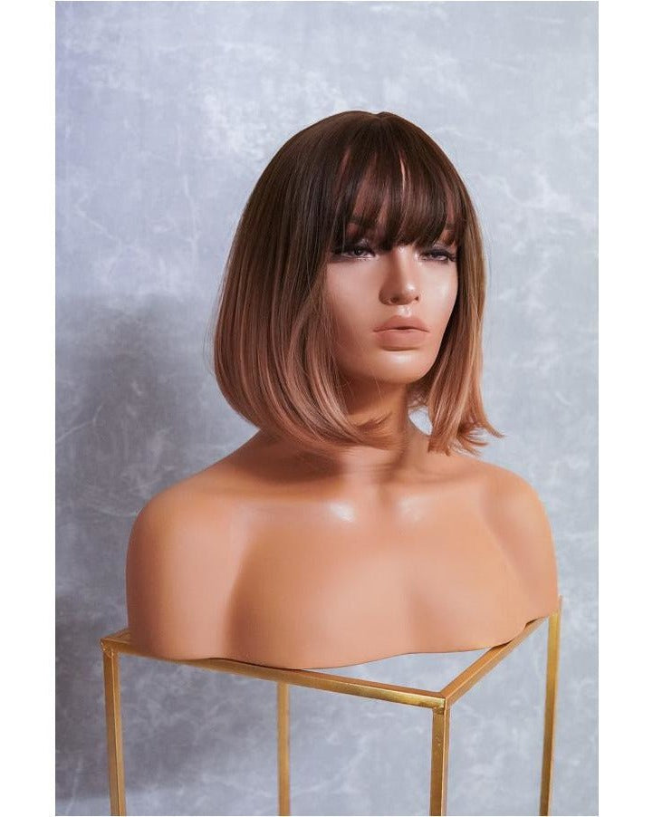 MIAH Ombre Fringe Bob Wig - Milk & Honey Wigs