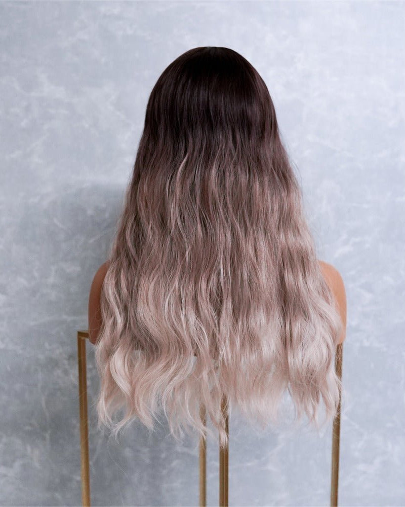 MILLY Brown Ombre Fringe Wig - Milk & Honey Wigs