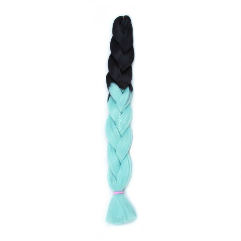 MINT CHILL TWO TONE OMBRÉ 32" | Milk & Honey Wigs