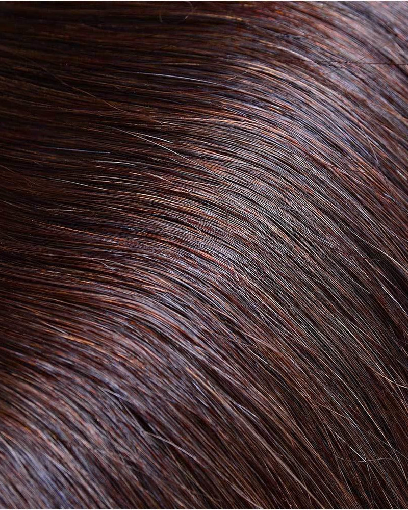 MOCHA (4) Human Hair Clip In - Milk & Honey Wigs