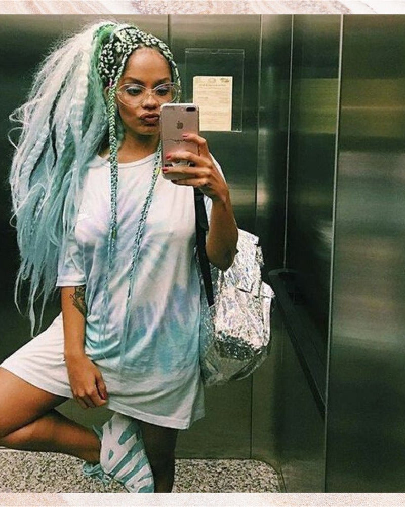 MOJITO PASTEL BLUE 24" - Milk & Honey Wigs