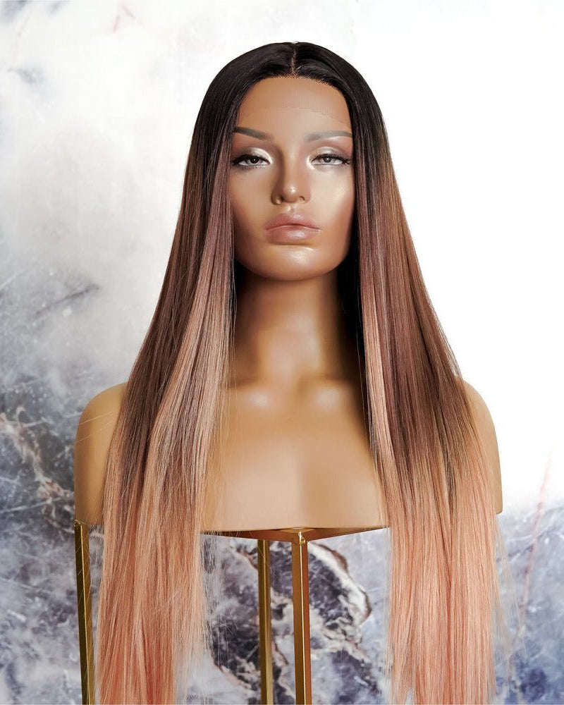 MOLLY Ombre 24" Lace Front Wig - Milk & Honey Wigs