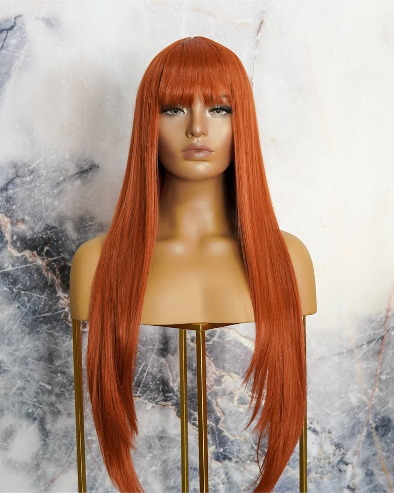 MONTANA AUBURN Fringe Wig - Milk & Honey Wigs