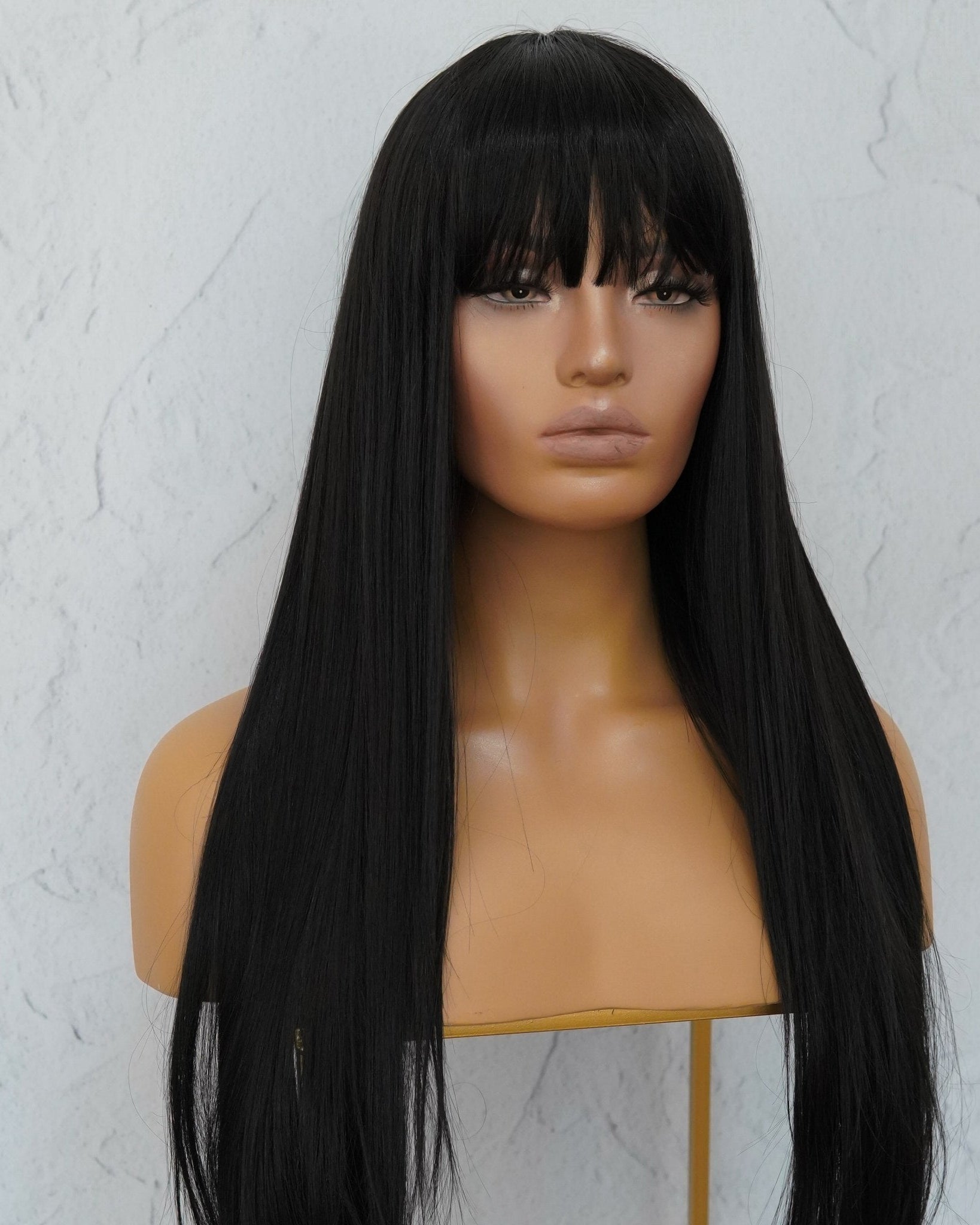 MONTANA Black Fringe Wig - Milk & Honey Wigs